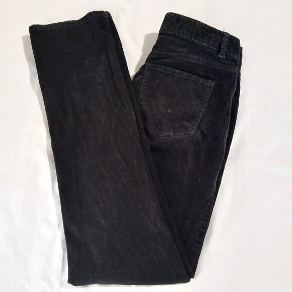 Talbots Heritage 4 Charcoal Grey Thin-Lined Stretch-Corduroy Cotton/Spandex - Picture 6 of 11